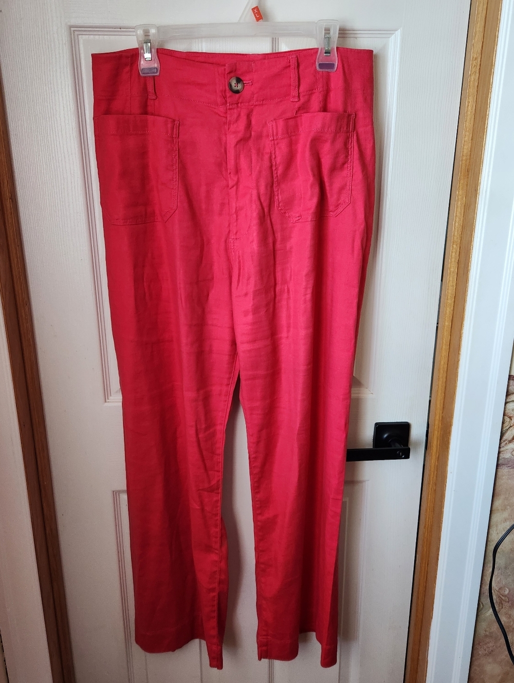Women's Pink Wide-Leg Pants